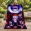 Earth Bound blanket Flannel Blanket Soft Cozy Plush Throw for Sofa Bed Lightweight Home Decoration Gifts for Christmas various holidays