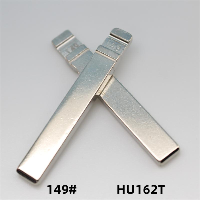 Оригинальный 50 шт. 149# HU162T Металлический пустой неразрезанный лезвие для дистанционного ключа для Vw Golf Для Keydiy KD Xhorse VVDI JMD