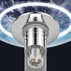 Pop-Up Sink Stopper for 1.1-1.45 Inch Upgraded 2-in-1 Design with Removable Stainless Steel Basket Hair Catcher Easy Install Clean Bathroom Sink