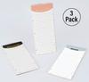 Inkdotpot Pack of 3 Magnetic Fridge To-Do List Notepads- Magnetic Memo Pads For Refrigerator-  (50 Sheets