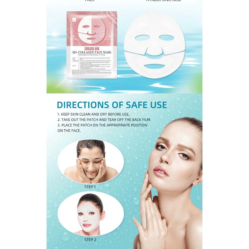 Collagen Filling Mask Crystal Collagen Absorbable Hydrating Instant Mask White Transparent