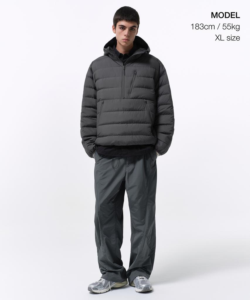 Musinsa Standard [City Leisure] Anorak Light Down Jacket [Grey]
