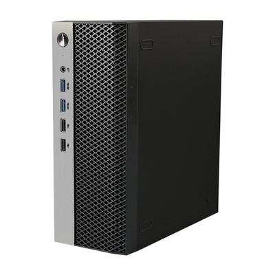 Корпус для компьютера ITX Миниатюрный металлический каркас Вертикальное/горизонтальное размещение Гибкая совместимость со столом