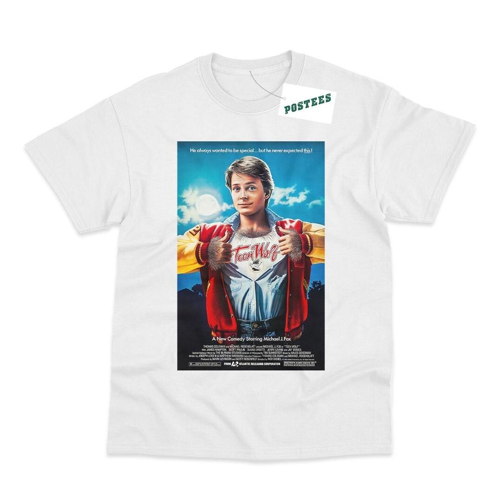 Teen Wolf Movie Poster Direct To Garunisext Printed TShirt