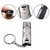 Multi Functional Dual Whistle Pendant Keychain High Decibel Portable Outdoor Survival Emergency Camping Tool Multifunctional