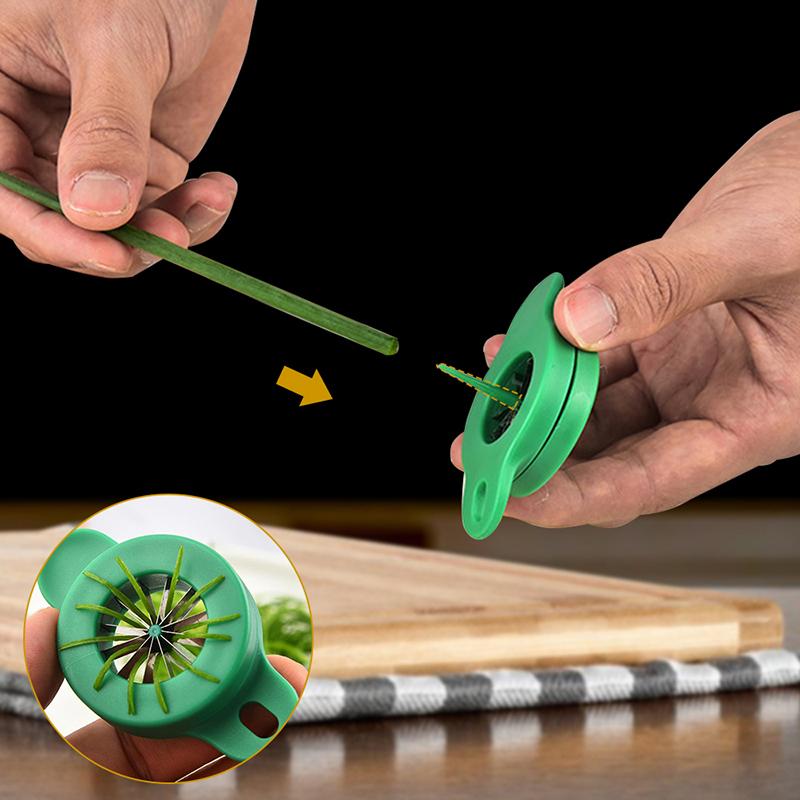 Зеленый лук Easy Slicer Shredder Plum Blossom Cut Green Onion Wire Drawing Superfine Vegetable Shredder Kitchen Tools