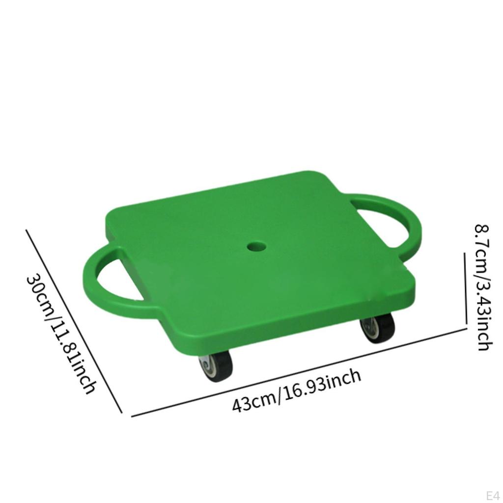 Напольный самокат с ручками 11,8 дюймов Двигательные навыки Сидячие для Парка Домашнего Обучения