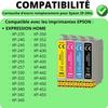 Cartouche d'encre - Epson - 29XL - Pack de 4 - Noir, Cyan, Magenta, Jaune - Compatible Expression Home