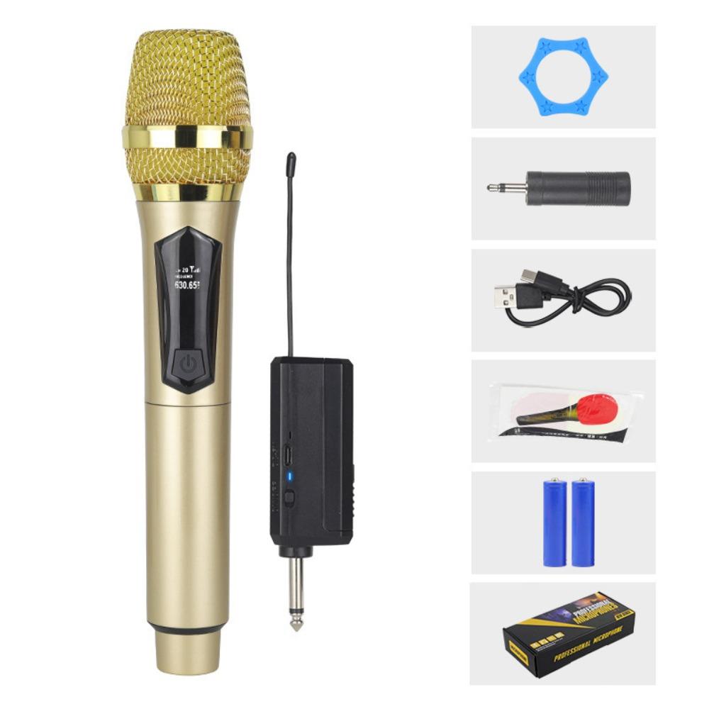 Rechargeable Wireless Microphone High Quality Wireless Receiver Handheld Microphone Meeting Use