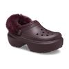 Crocs Сандалии STOMP LINED CLOG 'Темная вишня' женские