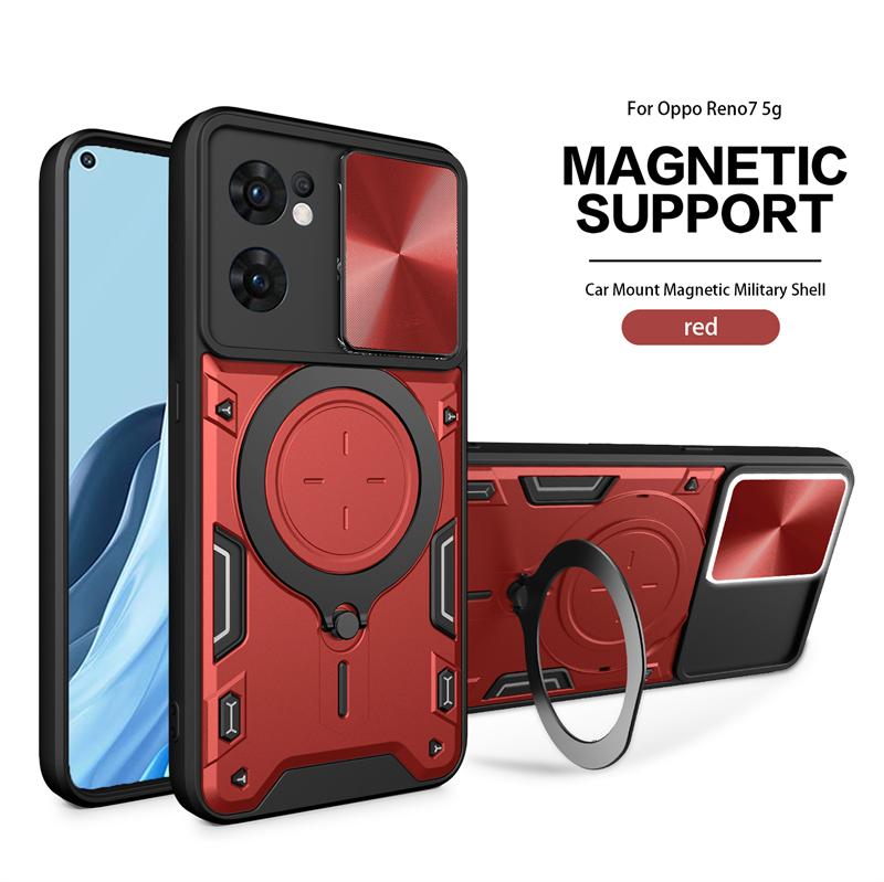 Для OPPO Reno 7 5G чехол для камеры объектив противоударный бронированный телефон чехлы для OPPO Reno 7 CPH2371 6.43" Reno7 5G автомобильный держатель задняя крышка