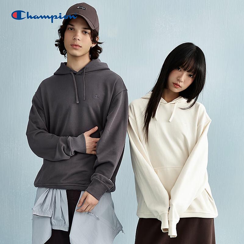 Champion Мужская модная однотонная толстовка с капюшоном