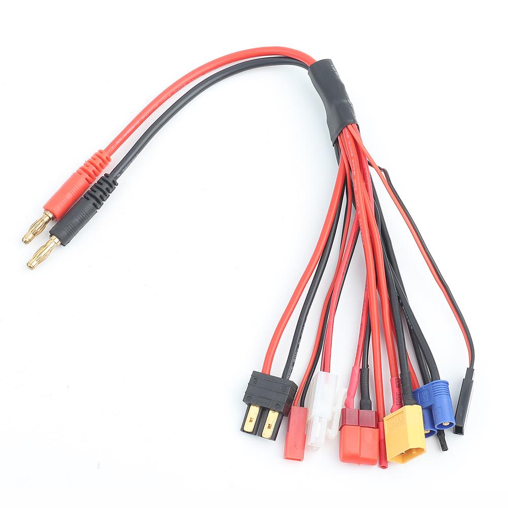 Многоразовая зарядная вилка для аккумулятора 8 в 1, конвертируемая кабельная линия для зарядного устройства IMAX B6