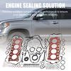 Engine Gasket Seal Kit for Porsche Cayenne S 4.8L V8 Valve Cover Gasket Set Compatible with Part Numbers 94810417305 94810417405 94810593501