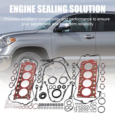 Комплект прокладок двигателя для Porsche Cayenne S 4.8L V8 Комплект прокладок клапанной крышки совместим с номерами деталей 94810417305 94810417405 94810593501
