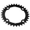 32Celsius34Celsius36Celsius38T BCD 104 Mountain Bike Steel Single Crank Chain   Repair Parts (Black 32T)