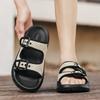 Fashion 2025 Summer Male Casual Shoe Fashion Footwear Big Size 45 Male Slippers Mens Beach Sandals Mesh Comfortable Breathable Man Shoe