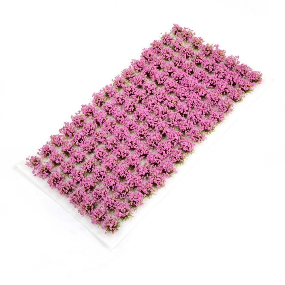 Симуляция Миниатюрный Цветок Трава Модель Изготовление Железнодорожный Поезд Статическая Трава Пучок Смола Луговой Пейзаж Мини Цветочный Пучок