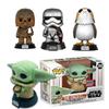 Star Wars Pop Mandalorian Baby Yoda Boba Fett Action Figure Collectible**