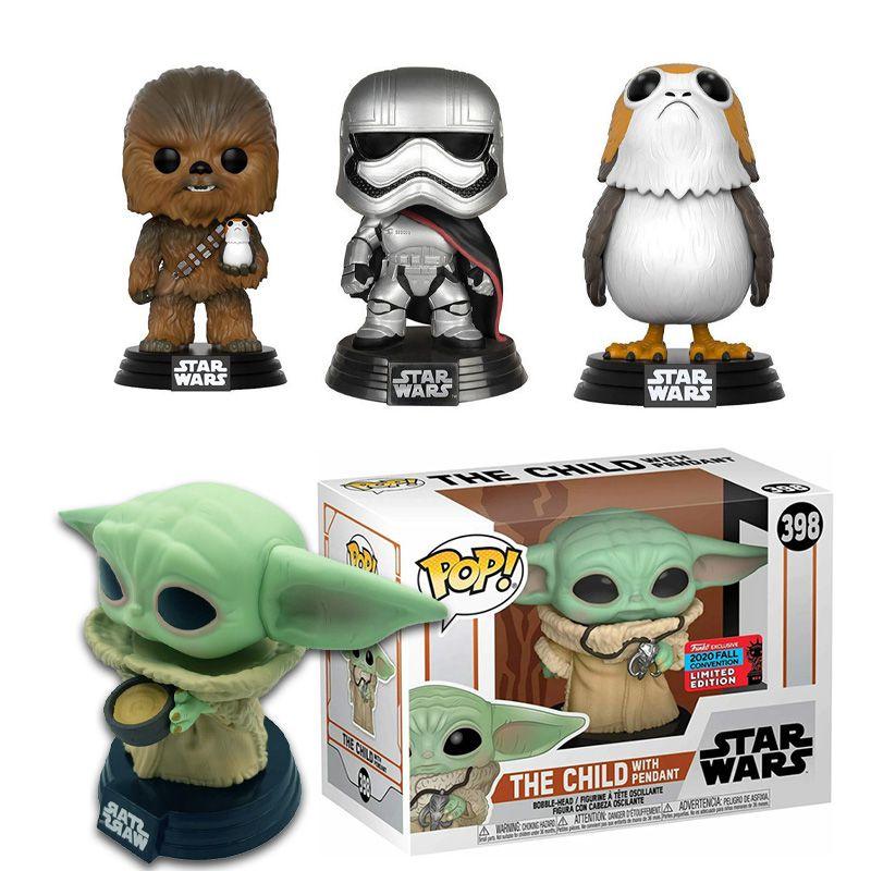 Star Wars Pop Mandalorian Baby Yoda Boba Fett Action Figure Collectible**