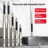 9Pcs PH2 Crossed Screwdriver Set Magnetic Rustproof Impact Drill Bit Steel Nonslip Hard Screwdriver