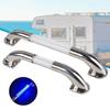 RVs Handrail Grip Integrated Led Light 12V Stainless Steel Handle Deck Handrail