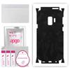 apgo Protective Skin Sticker for the Back+sides Compatible with Samsung Galaxy S9, Full Wrap Film, Foil, Vinyl - Pattern Black Camo