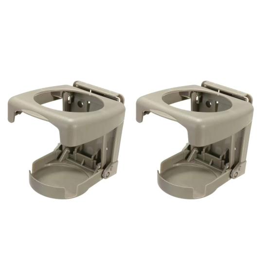 2 шт. складной держатель для напитков, консоль, держатель для бутылок, автомобильный держатель для легковых автомобилей, грузовиков, автофургонов, фургонов, лодок, дорожных автомобильных аксессуаров