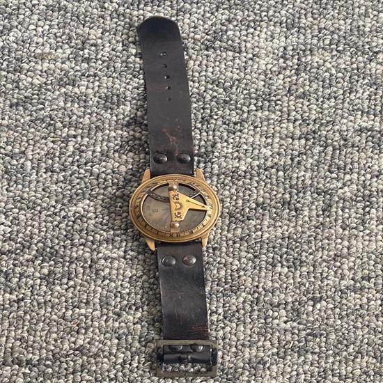 Морские солнечные часы с компасом Морские наручные солнечные часы