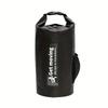 Carbon Fiber Double Shoulder Guard Bucket Carbon Fiber Embossed Material Bucket Bag Fashionable Dry Bag Swimming Bag Camping Bag