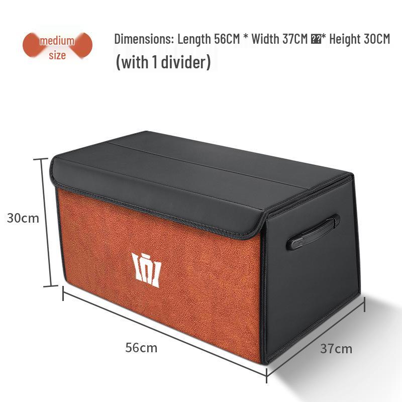 Toyota Crown Land Cruiser Trunk Organizer: Foldable Car Storage Box