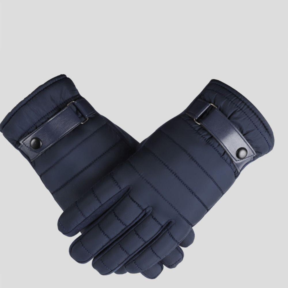 Мужские ветрозащитные перчатки сохраняют тепло мотоциклетные варежки с полным пальцем для катания на лыжах