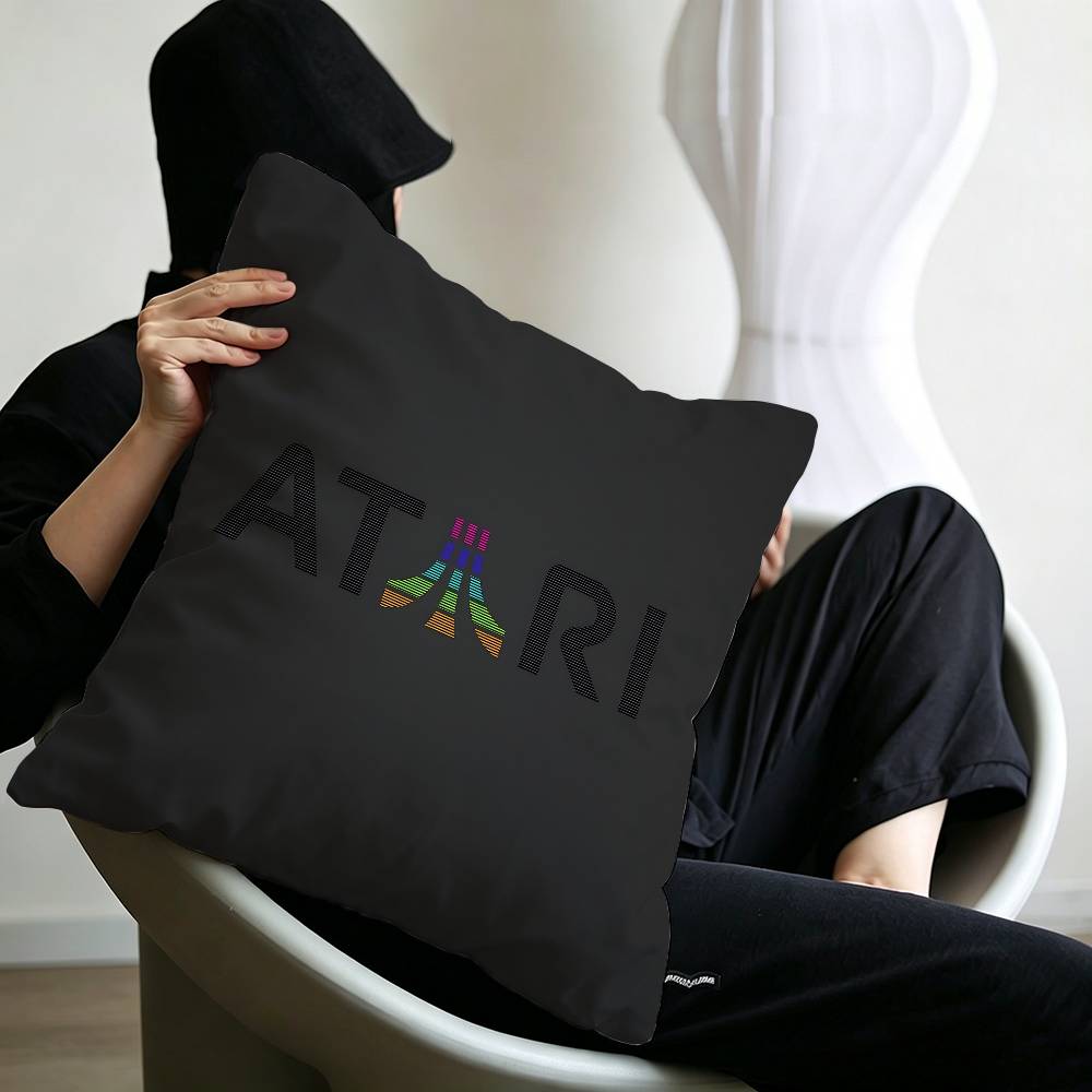 AAtaris Logo Lucky Dragon pillow cover sofa cushion cover home room decoration children gift