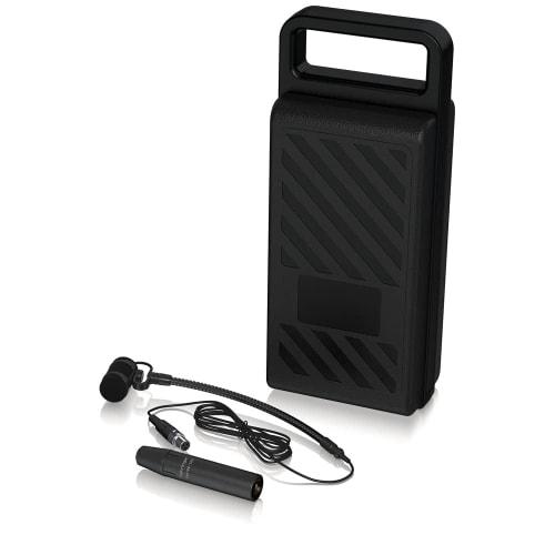 Behringer CB-100 Black Condenser Microphone, Cardioid Pattern, with Phantom Power Adapter