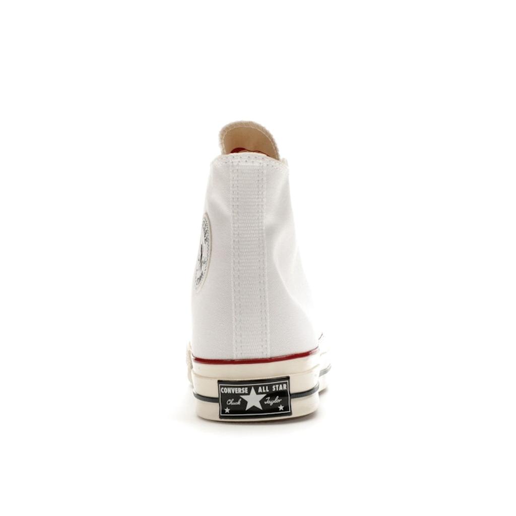 Converse Chuck 70 Hi Ivory Unisex Sneakers White Red 162056C