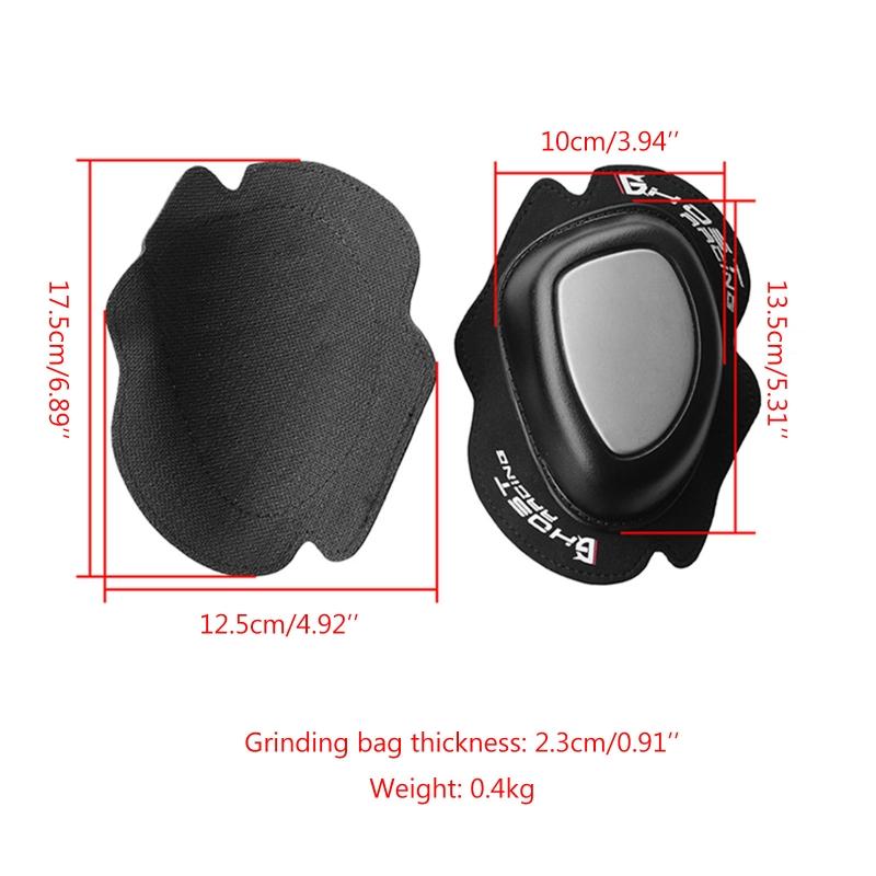 Велосипедные наколенники Мотоциклетные наколенники Новый слайдер Металлическая сумка для колена