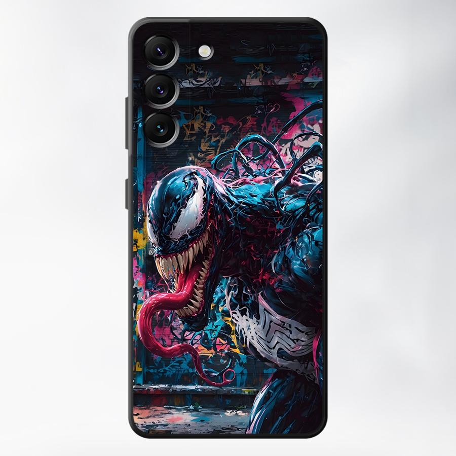 Чехол для телефона Samsung Galaxy A57 A23 A26 A55 A53 A35 A25 A32 A52 A36 A24 A73 A51 A37 A22 A71 A72 Marvel Крутой Веном