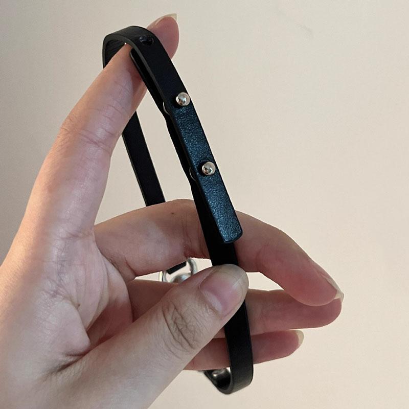 Игра Любовь и Глубокий Космос Силус Косплей Чокер Взрослый Унисекс Сплав Кожа Сексуальное Ожерелье Колокольчик Подвеска Ювелирные Аксессуары Реквизит