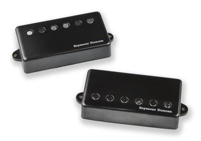 Seymour Duncan Jeff Loomis Blackouts Набор звукоснимателей Активные звукосниматели для электрогитары для позиций грифа и бриджа 6-струнной (черный) - [Использовал]