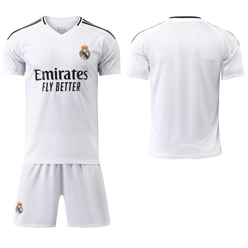 Домашняя футболка Реал Мадрид 2024-25 №9 Мбаппе №7 Винисиус №8 Кроос №5 Беллингем Футбольные майки