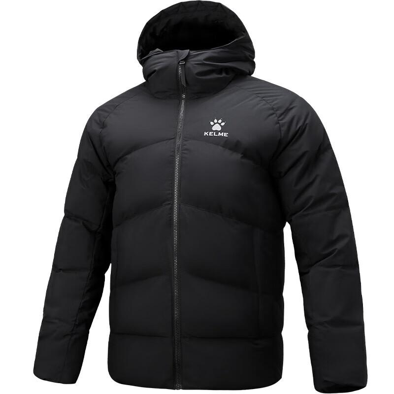 Зимняя короткая спортивная пуховая куртка KELME