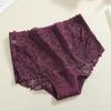 S-XXL Женское кружевное нижнее белье с заниженной талией, сексуальное, однотонное, с кружевной отделкой, женское, роскошное, с вырезами, удобное, дышащее, кружевные трусики