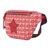 Gucci Сумка через плечо из ткани с принтом Double G и логотипом-звездой, на молнии, детская, красная 502095-FABBD-6479