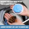 Многоразовый плавающий сетчатый мешок для стиральной машины, сетчатый фильтр для волос, неэлектрическое средство для удаления волос при стирке, улавливатель шерсти домашних животных для уборки дома