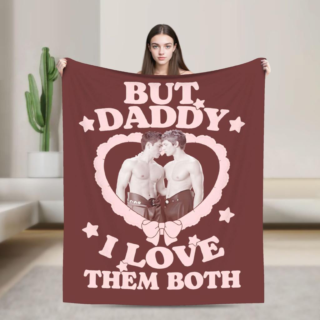 Heated Rivalry Banana Blankets Shane and Ilya Wool Awesome Soft Throw Blankets for Home Restaurant Autumn/Winter