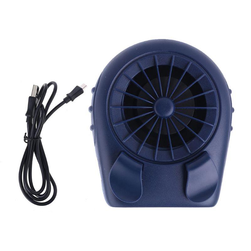 Handsfree Small Cooling Fan Mini Waist Clip Fan Portable Fan USB Rechargeable