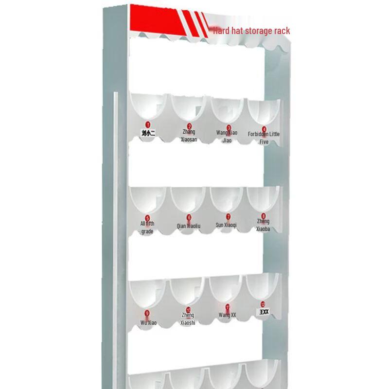 Safety Helmet Storage Rack