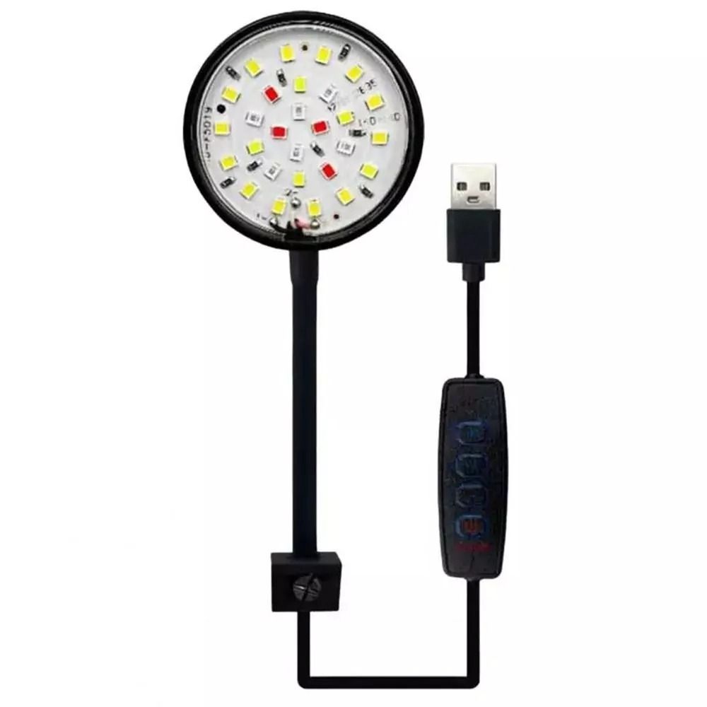 Mini Fish Tank Clip Lamp USB Aquarium Light New Aquarium Plant Light