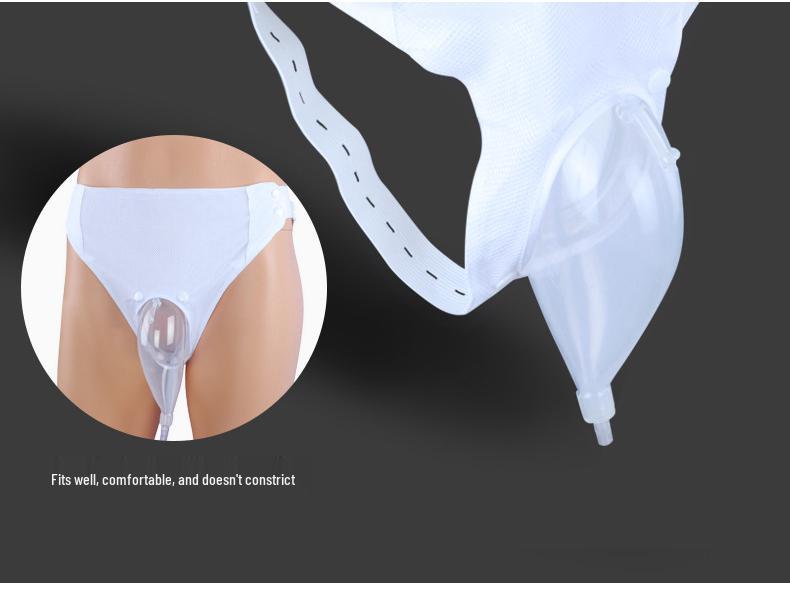 Мешок для сбора мочи для лежачих больных - Герметичная конструкция для недержания, подходит для пожилых мужчин и женщин