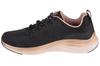 Skechers Vapor Foam - Midnight Glimmer, Womens Black Sneakers